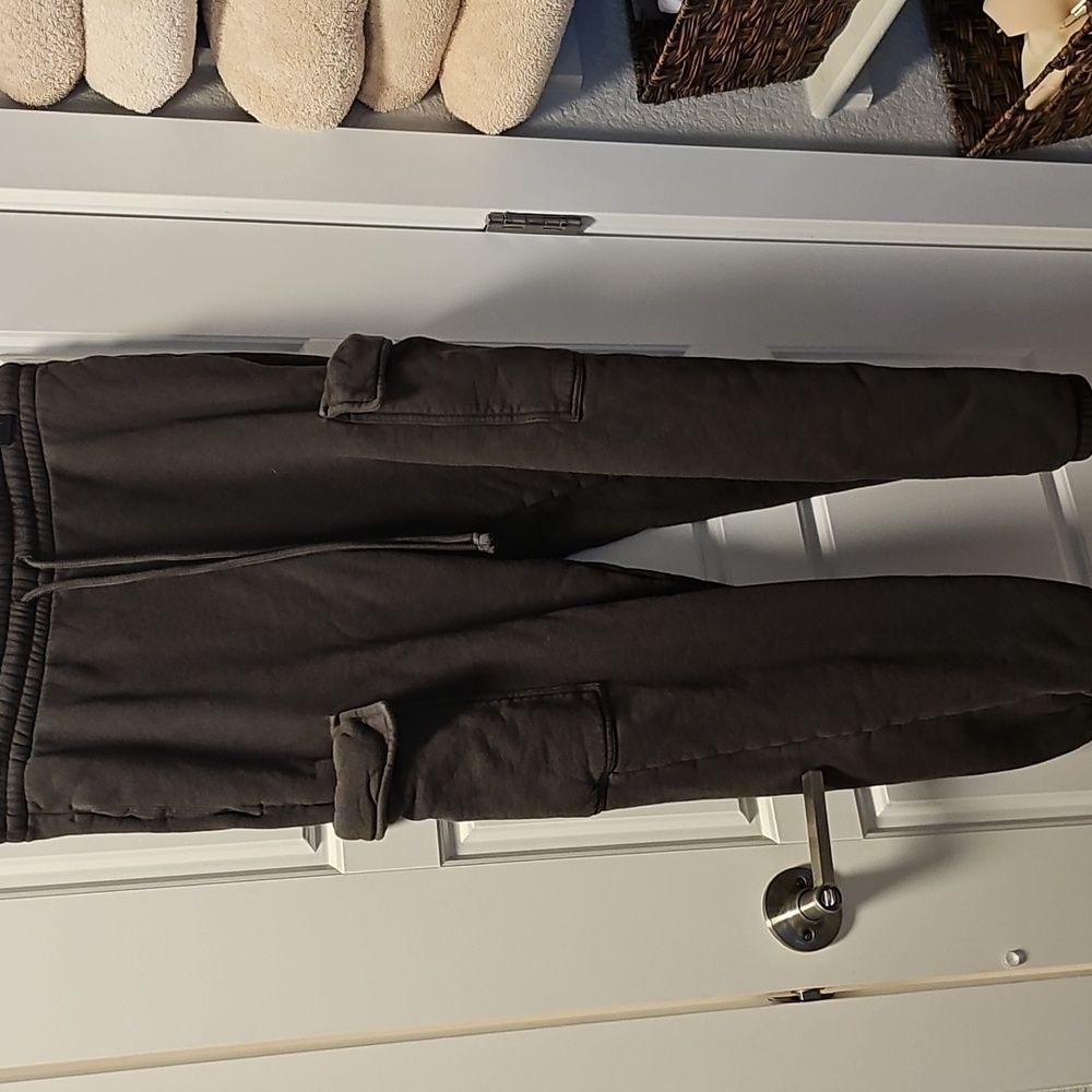 Velvet By Graham & Spencer Autumn Fleece Lumi Sweatpant Thicket Deep Green S